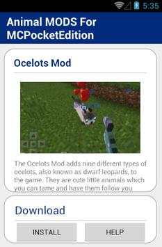 Animal MOD For MCPocketEdition screenshot 4