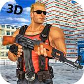 Super Xonic USA Army Fighter:Gangster Shooter King logo