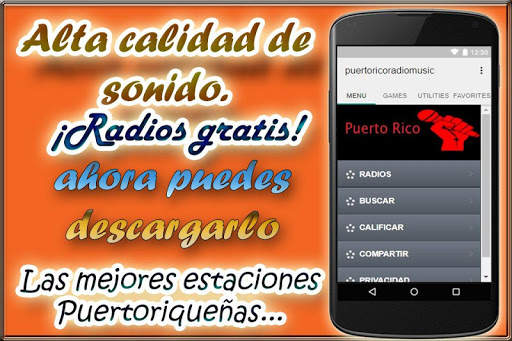 Puerto Rico Radio Music screenshot 1