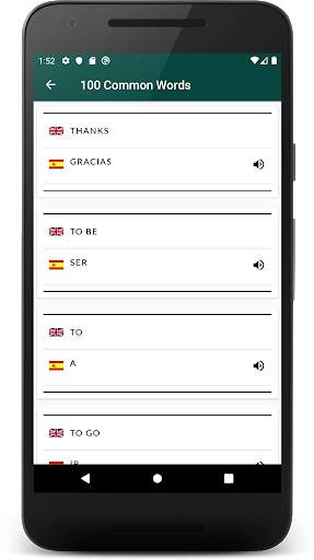 Learn Spanish Language Offline screenshot 4