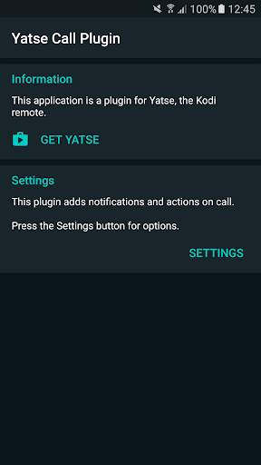 Call plugin for Yatse screenshot 1