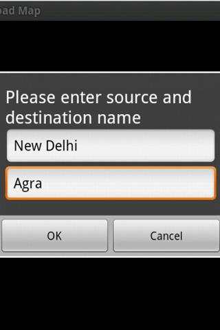 Road Map Source 2 Destination screenshot 1