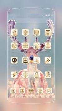 Beautiful Deer Iphone Theme screenshot 2