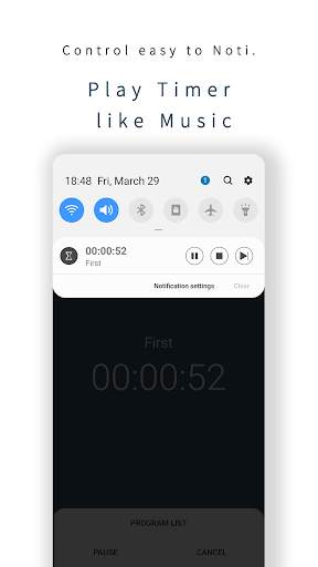 FlatTimer - Tick&Music, Timer, Interval, Stopwatch screenshot 5