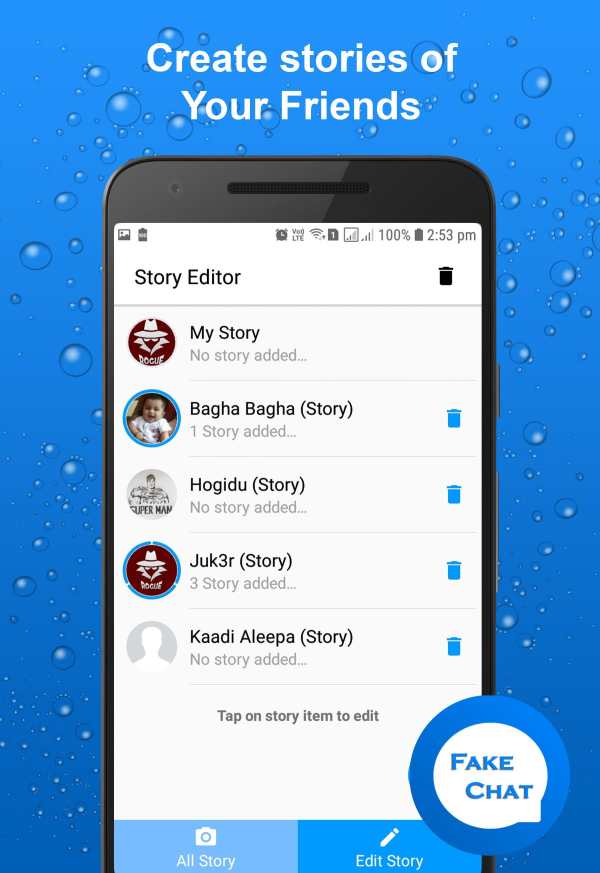 Fakenger - Fake chat messages Prank chat screenshot 5