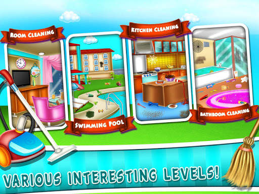 Hotel Room Cleaning Games : Clean Up for free screenshot 3