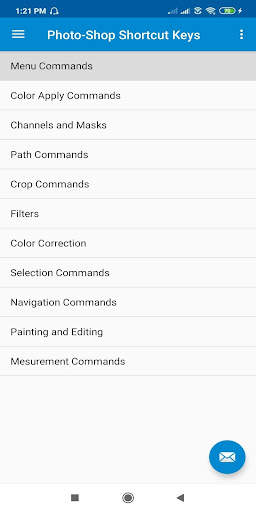 Photo-Shop Shortcut Keys screenshot 1