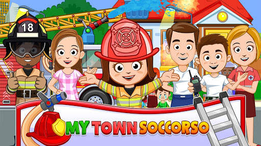 My Town : Fire station Rescue screenshot 7