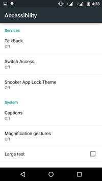 Snooker App Lock Theme screenshot 5