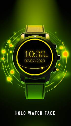 Holo Watch face screenshot 4