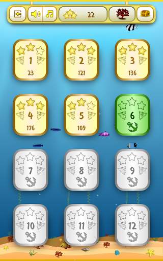 Sea deeps - Casual 3 Match Game screenshot 4