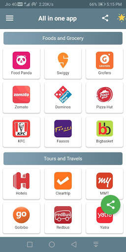 All In One App - All Online Shopping, Social Media screenshot 2