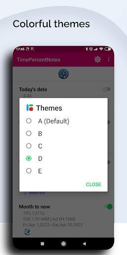 TimePercentNotes - Memos screenshot 6
