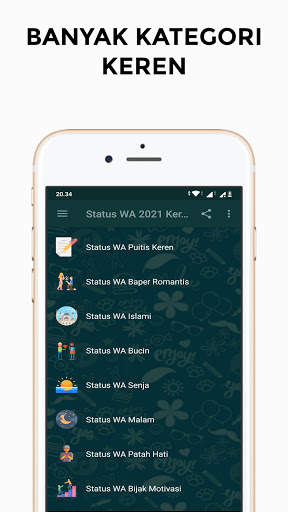 Status WA Lengkap 2021 - Keren dan Bijak screenshot 2