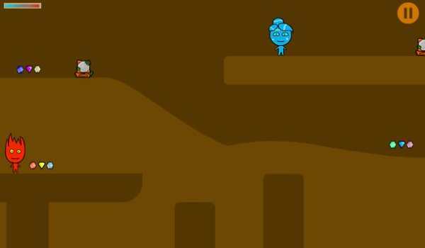 Fire boy in The Green Forest Temple screenshot 1