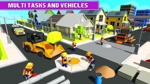 Blocky Highway Road Building screenshot 15
