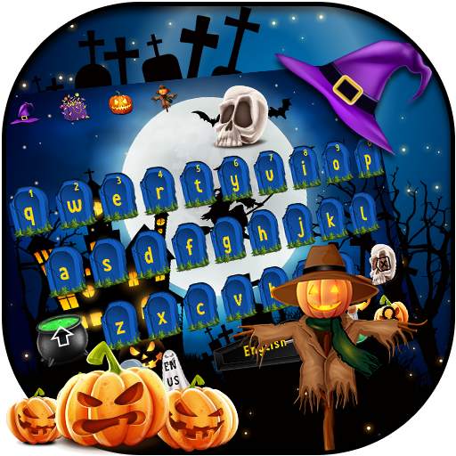 Halloween Smiley Keyboard 10001002