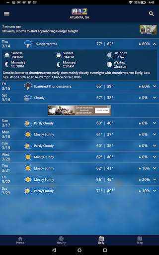 WSB-TV Channel 2 Weather screenshot 9