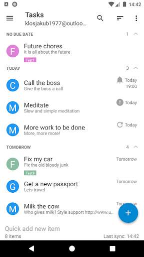 Tasks & Notes screenshot 1
