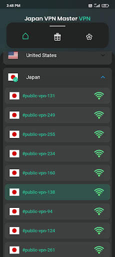Japan VPN Master - VPN Proxy screenshot 2