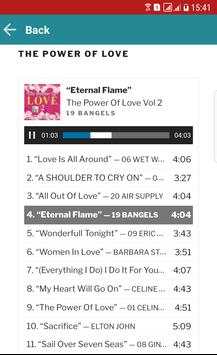 MP3 Love Songs 1970-1990 screenshot 3