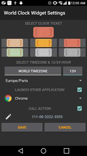 World Clock Widget screenshot 3