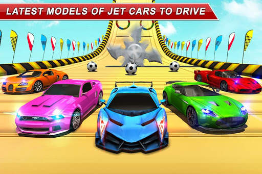 Jet Car Ramp Stunt Games screenshot 4