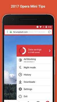 Best Opera Mini 2017 Tips screenshot 2