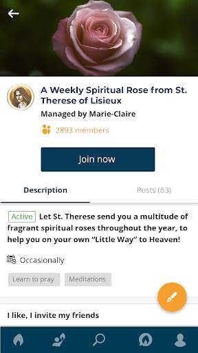Hozana – Christian prayer screenshot 2