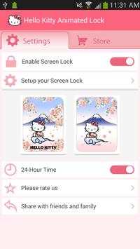 Hello Kitty Animated Lock screenshot 3