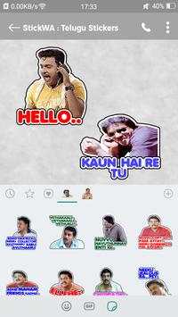 StickWA : Telugu Stickers For Whatsapp screenshot 3