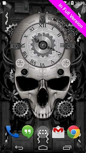 Steampunk Clock Free Wallpaper screenshot 4