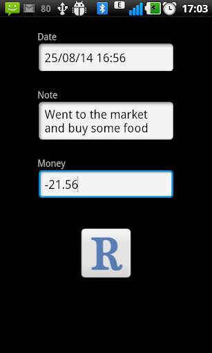 Expenses screenshot 1