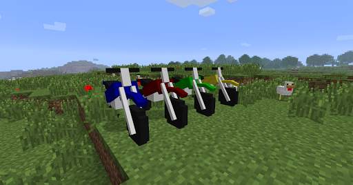 Sport bikes mod for mcpe screenshot 2
