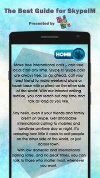 New Guide for Skype IM and Video Call screenshot 3