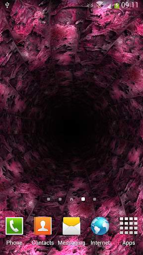 3D Tunnel Live Wallpaper screenshot 3