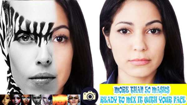 Fotomix manga face morphing screenshot 1