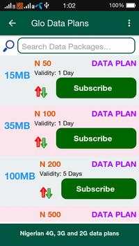 4G Data Plan Nigeria скриншот 4