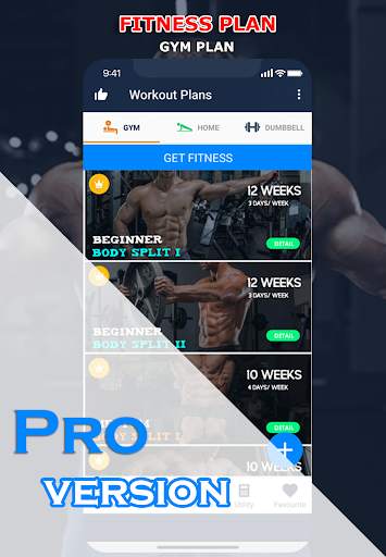 Gym Workout - Fitness & Bodybuilding, Home Workout screenshot 4