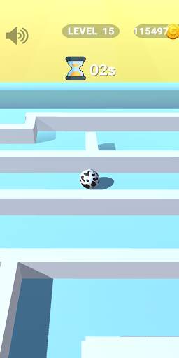 Amaze Balls 3D:  shortcut run block puzzle  game screenshot 1