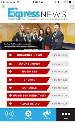Express News screenshot 1