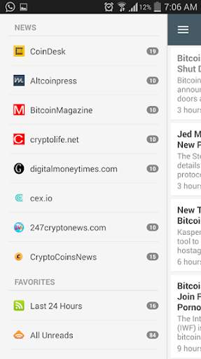 Cryptocurrency & Bitcoin News screenshot 2