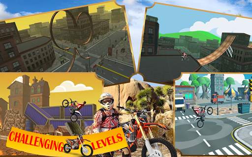 Motorcycle racing Stunt : Bike Stunt free game screenshot 4