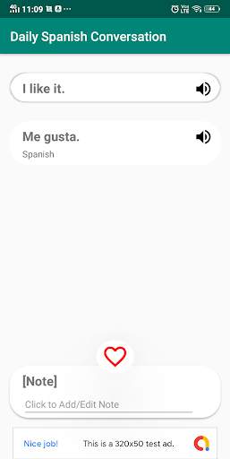 Learn Spanish Conversation Sentence of Daily Use screenshot 3