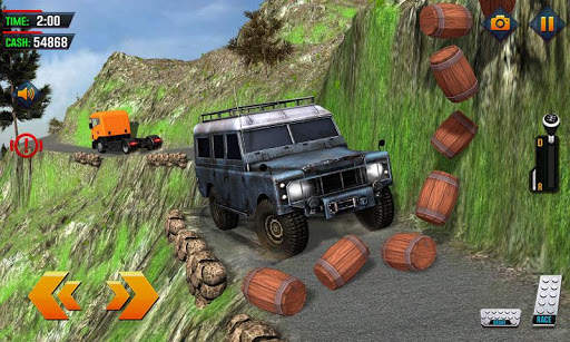 Real Offroad Jeep Driving - Crazy Truck Driver Sim screenshot 4