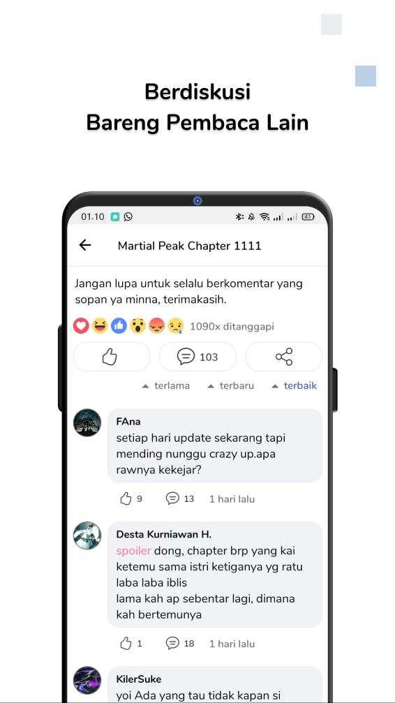 Komiku : Baca Manga & Notif screenshot 4