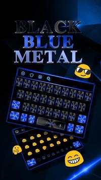 Black Blue Metal Keyboard screenshot 1