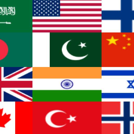 Flag Quiz: Flags, Capitals, Co 1.0