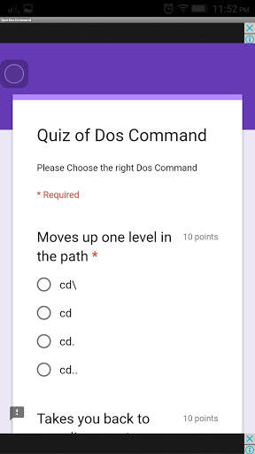Dos Command screenshot 3