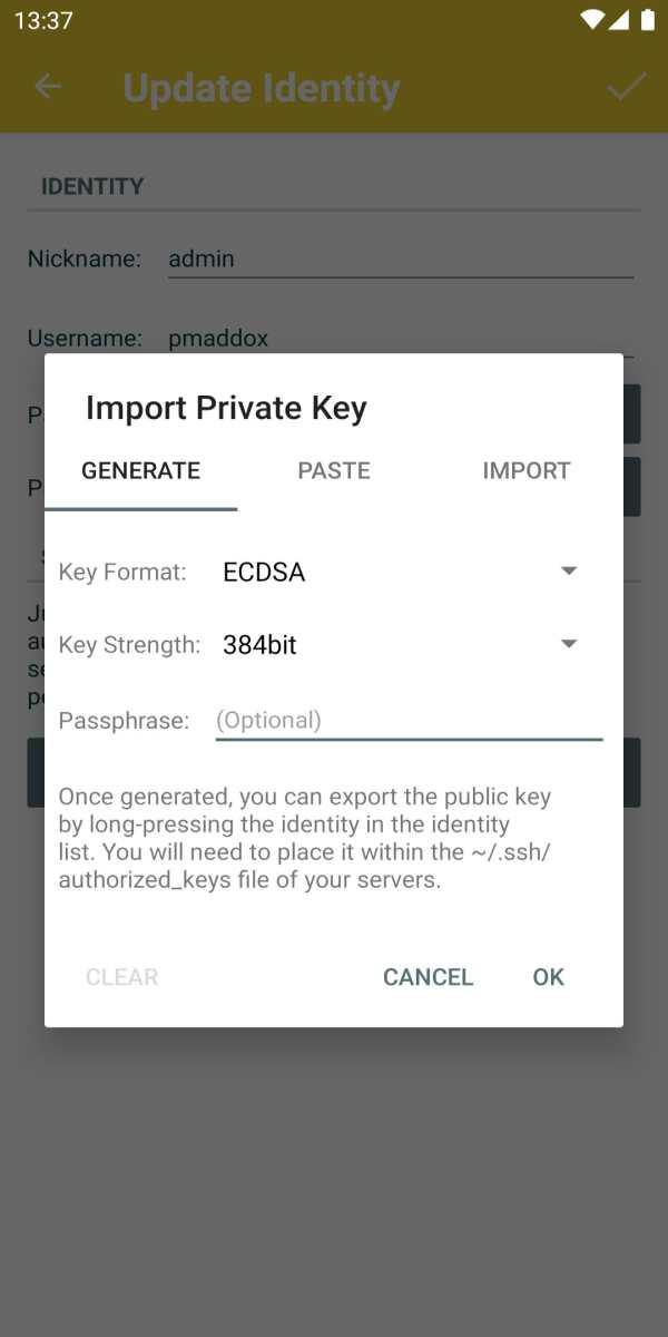 JuiceSSH - SSH Client скриншот 6
